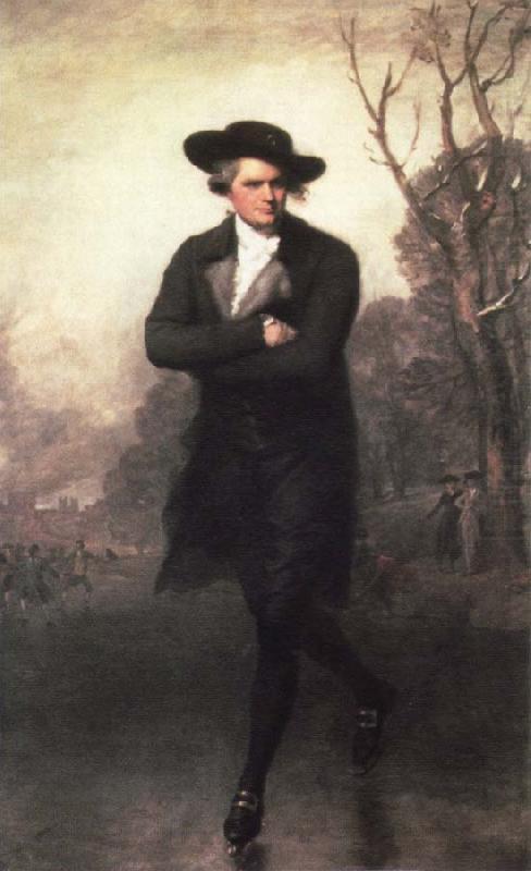 the skater, Gilbert Stuart